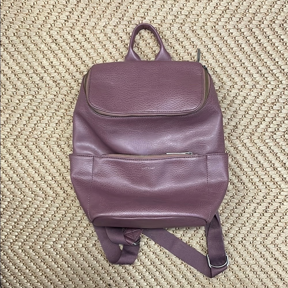 Matt and Nat - Classic Backpack - Plum